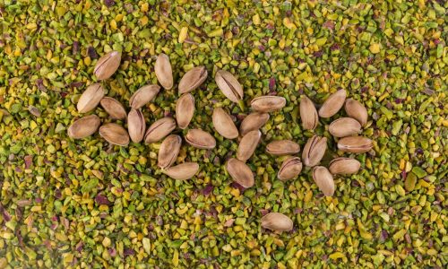 top-view-pistachios-crushed-granulated-texture